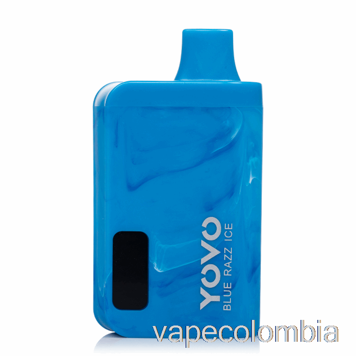Vaporizador Recargable Yovo Jb8000 Desechable Azul Razz Ice